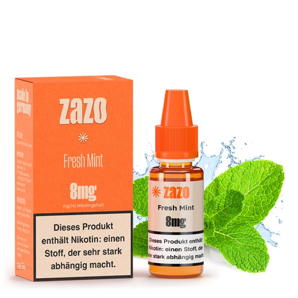 ZAZO Classics Liquid - Fresh Mint 10ml