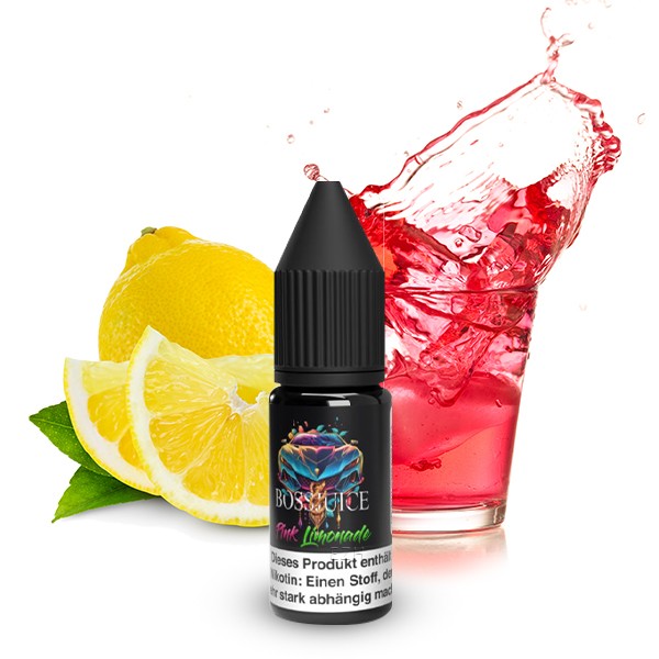 Bossjuice Nikotinsalz Liquid - Pink Lemonade 10ml 20mg/ml
