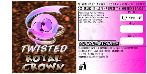 Twisted Aroma - Royal Crown 10ml