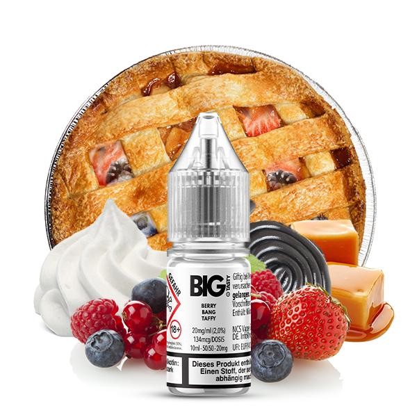 Big Tasty Nikotinsalz Liquid - Berry Bang Taffy 10ml
