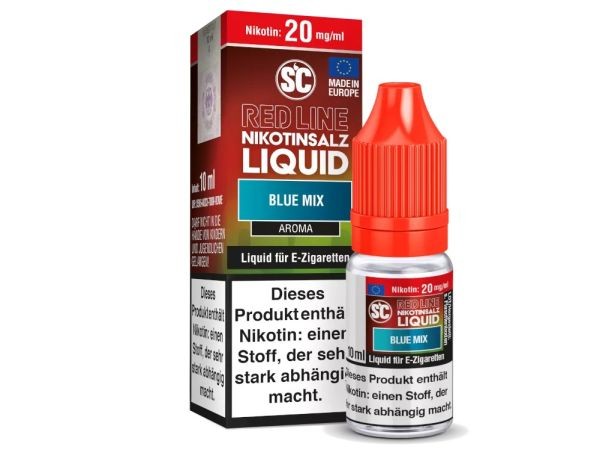 SC Red Line Nikotinsalz Liquid - Blue Mix 10ml