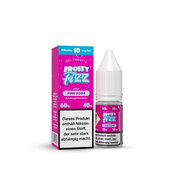 Dr. Frost Nic Salt Liquid - Frosty Fizz Pink Soda 10ml 10mg/ml