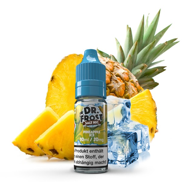 Dr. Frost Nic Salt Liquid - Pineapple Ice 10 ml 20mg/ml