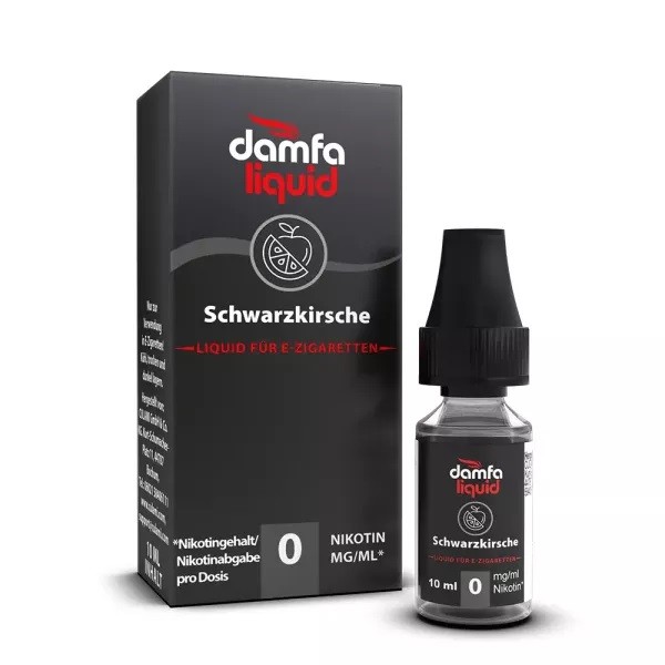 Damfaliquid Liquid - Schwarzkirsche V2 10ml