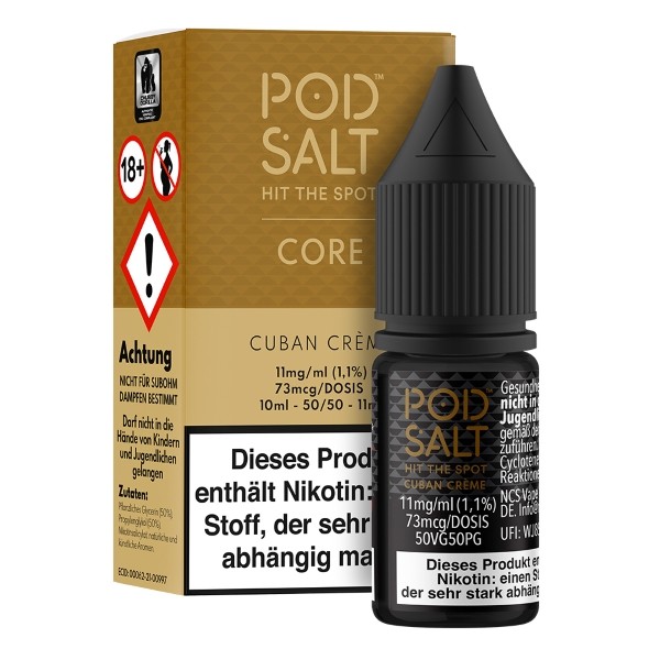 Pod Salt Core Liquid - Bano Creme 10ml