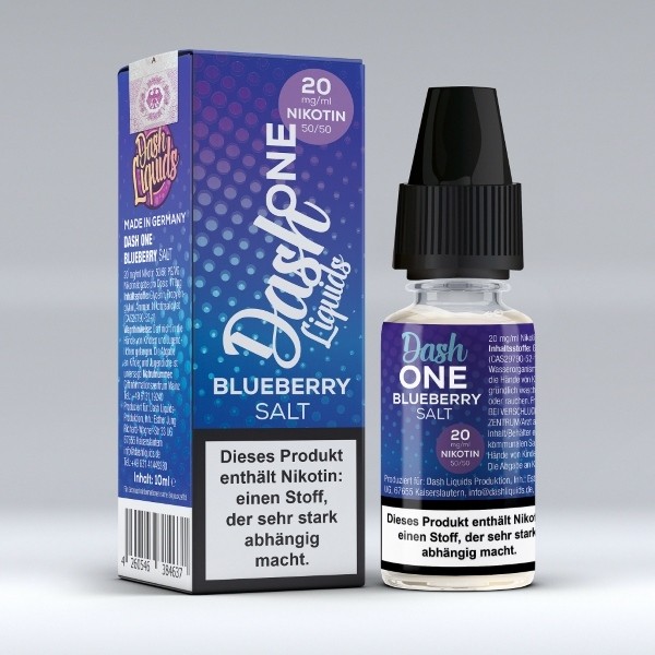 Dash One - Blueberry 10ml Liquid