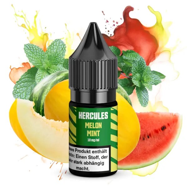 Hercules Nikotinsalz Liquid - Melon Mint 10ml