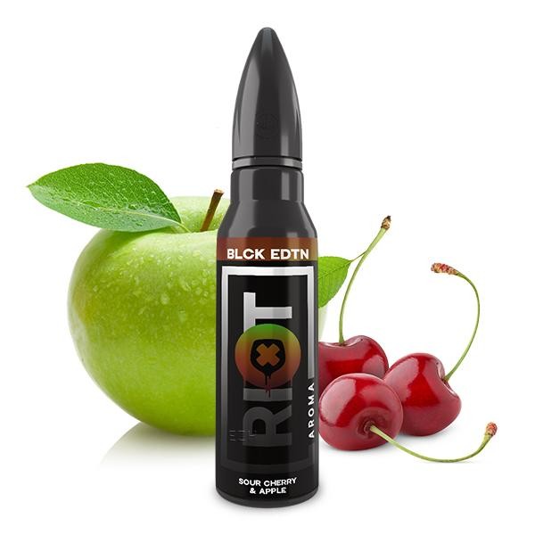 Riot Squad Aroma - Black Edition Sour Cherry &amp; Apple 15ml