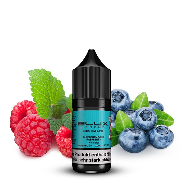 Elux Nikotinsalz Liquid - Blueberry Sour Raspberry 10ml